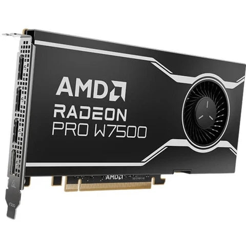 AMD Radeon PRO W7500 workstation graphics card – alternate view 2