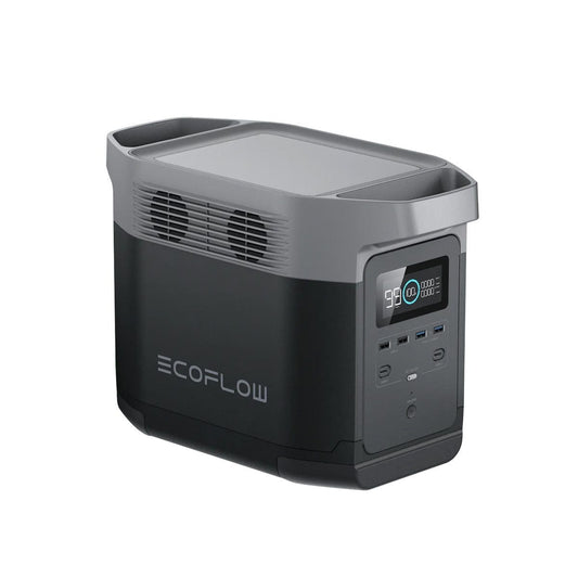 EcoFlow Delta 2 LiFePO4 portable power station 1024Wh 1800W AC output solar-ready