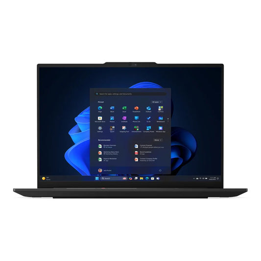 Lenovo ThinkPad E16 Gen 3 black 16 inch WUXGA AI laptop Intel Core Ultra 7 256V 16GB DDR5 onboard RAM 512GB PCIe SSD Windows 11 Pro
