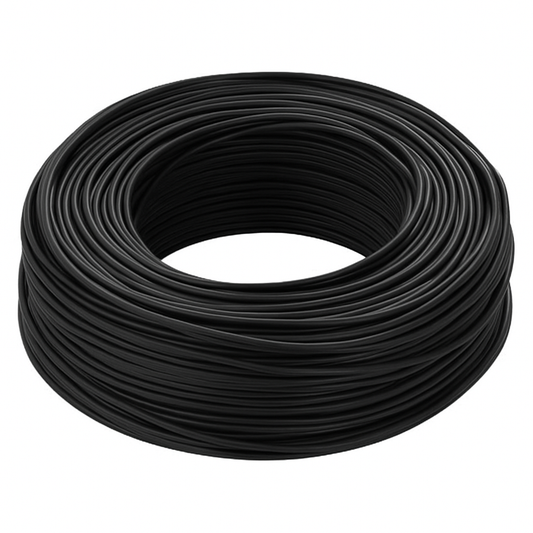 10mm² Black PV Solar Cable - 100 meters