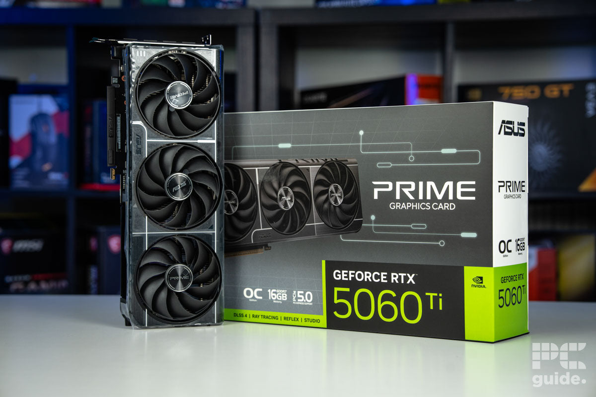 ASUS Prime GeForce RTX 5060 Ti OC 16GB GDDR7 — SFF-ready PCIe 5.0 graphics card, available at Caltech