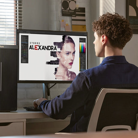 ASUS ProArt 27-inch 4K monitor with slim bezels and vibrant color display, designed for creative professionals