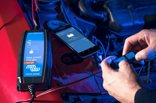 Victron IP65 24/13(1) battery charger used for charging 24V batteries in marine, automotive, or off-grid setups