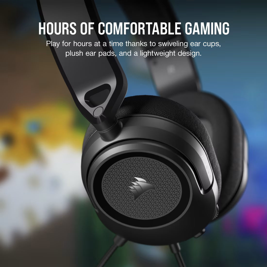 HS35 Surround v2 Carbon Gaming Headset Universal 3.5mm connectivity - view 11