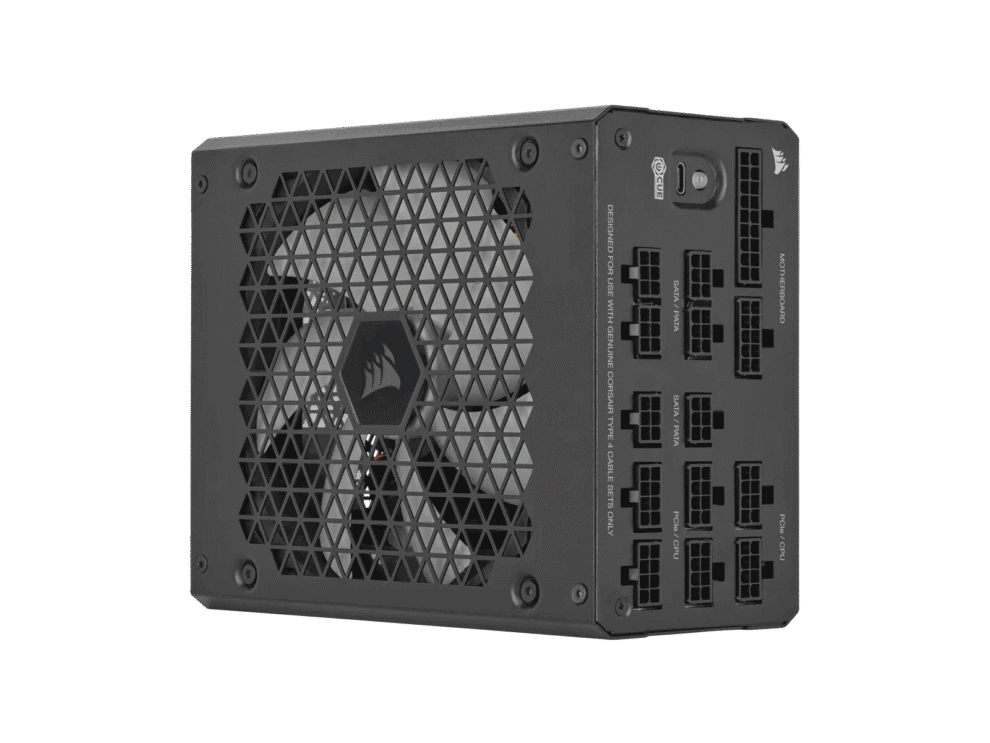 Corsair HX1000i 1000W PSU - 80 PLUS Platinum Fully Modular ATX Power Supply