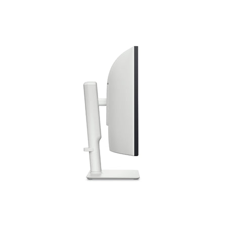 “Dell 34-inch WQHD Curved Monitor – slim side profile view of curved design”