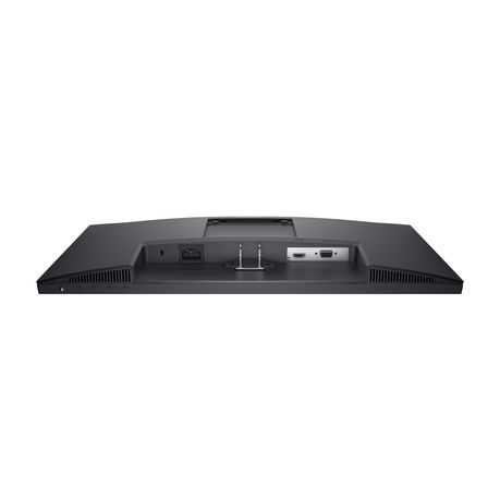 Bottom view of 21.5-inch monitor showing HDMI and VGA ports clearly
