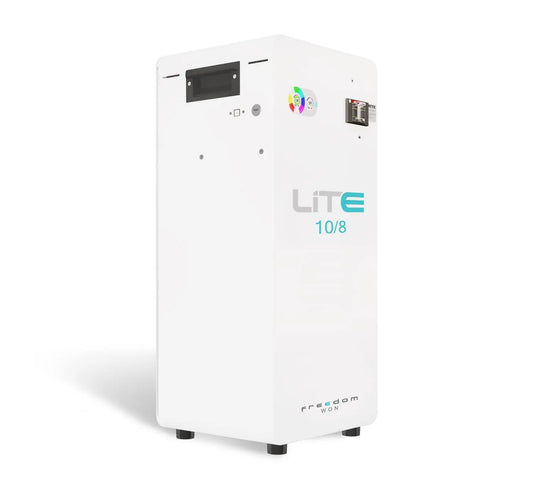 10kWh Freedom Won Lite Home 10/8 Solar Battery | 51.2V Lithium Iron Phosphate Storage for Residential Backup | Load Shedding Backup and Solar Storage | Off-Grid