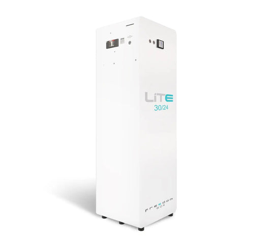 30kWh Freedom Won Lite Home 30/24 Solar Battery | 51.2V Lithium Iron Phosphate Storage for Residential Backup | Load Shedding Backup and Solar Storage | Off-Grid