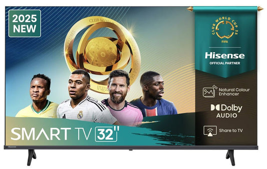 Hisense LEDN32A4Q 32 inch Full HD 60Hz Smart TV with Game Mode and Dolby Audio