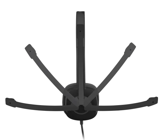 Side view of Logitech H151 Wired Headset with adjustable headband