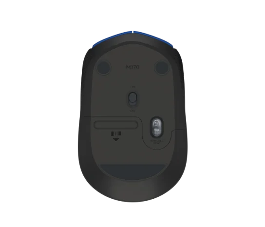 Logitech M171 Wireless Mouse Black with compact ergonomic design