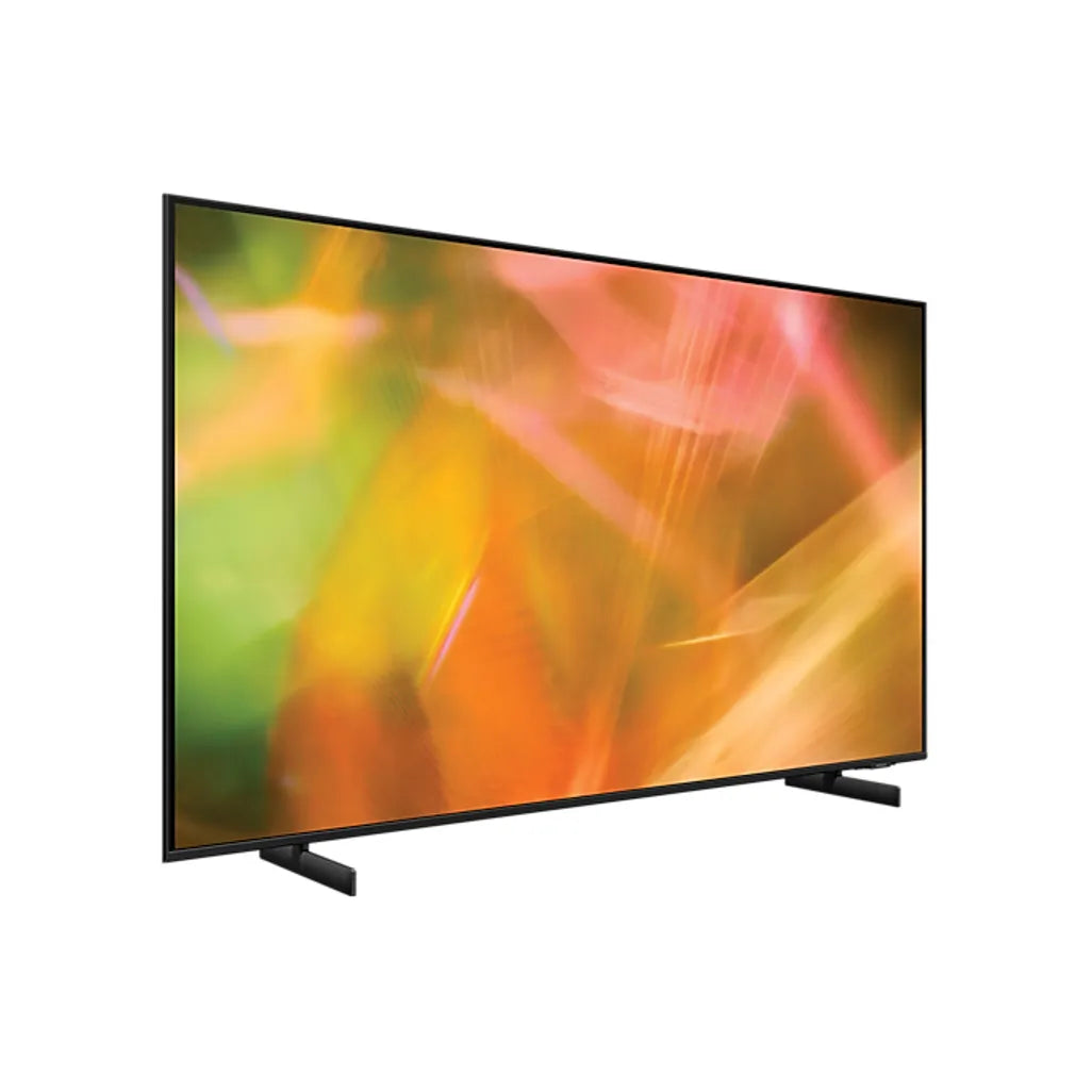"Samsung UA65U8000 65-inch 4K UHD Smart TV with Crystal Processor 4K, HDR10+ support, Mega Contrast, and Motion Xcelerator technology"