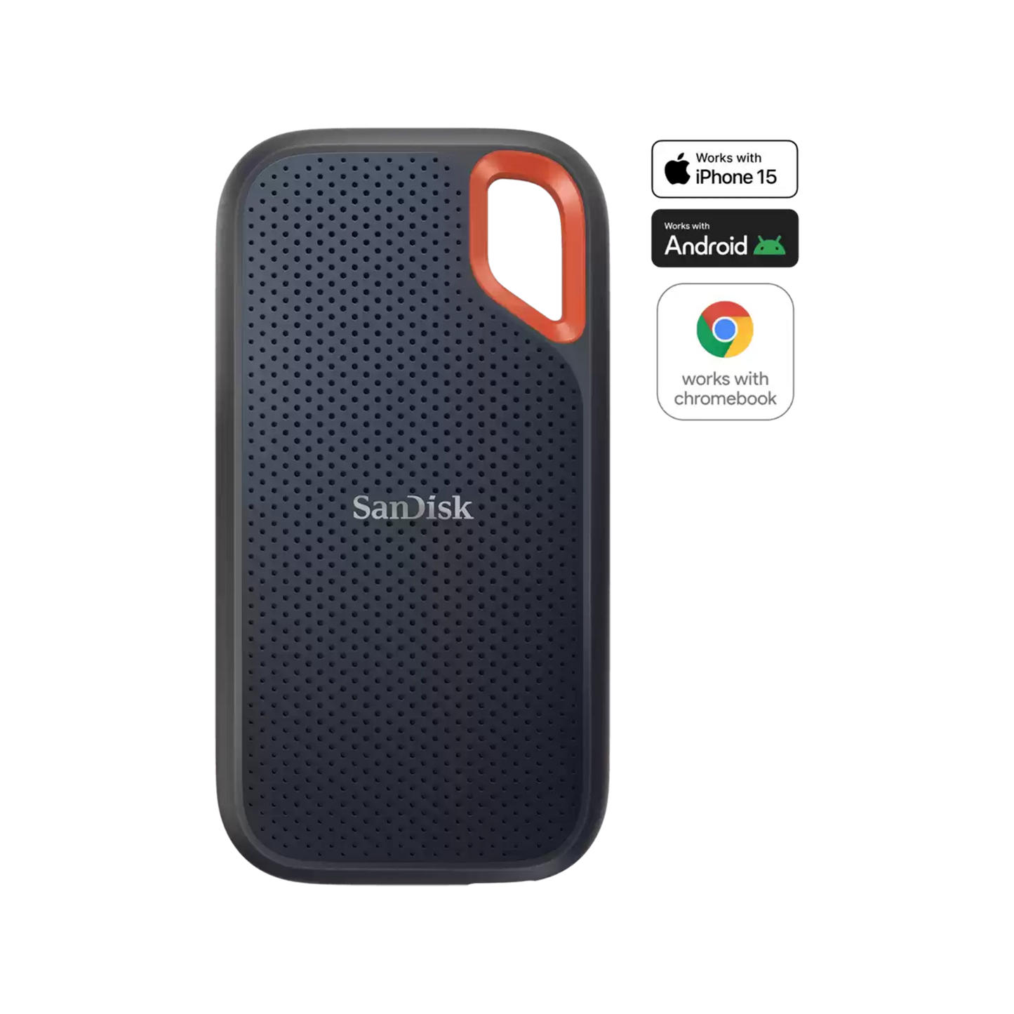 SanDisk Extreme PRO 2TB USB-C portable SSD IP55 drop resistant external solid state drive for backups travel and creative storage