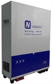Solarix Nenergy SOLNE25120AH 25.6V 120Ah LiFePO4 battery - front view