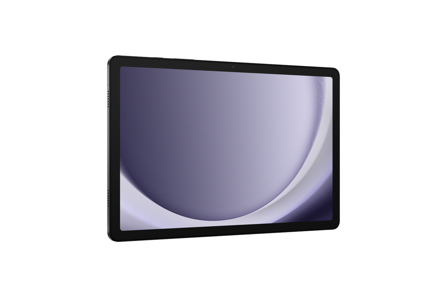 Samsung Galaxy Tab A9+ 11-inch 5G Android tablet in grey with WUXGA display.