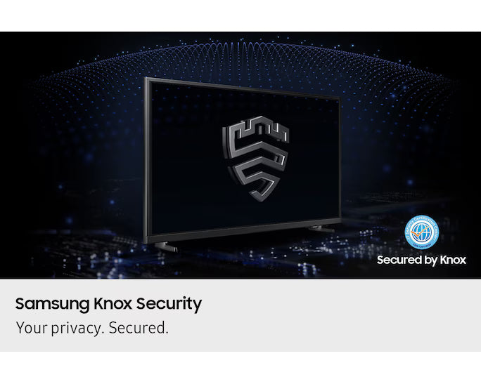 Samsung QA65Q7F QLED TV featuring Samsung Knox Security for enhanced smart TV protection