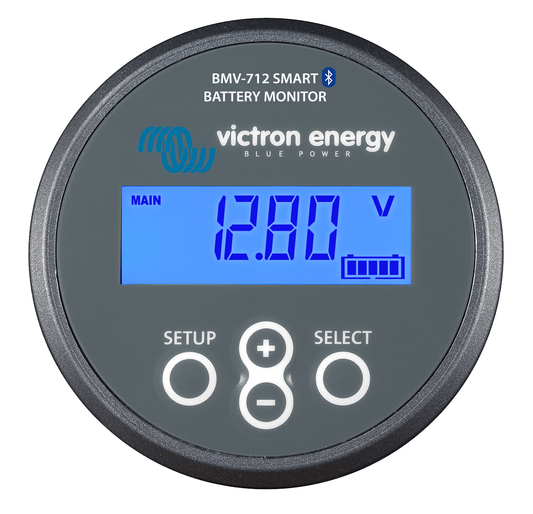 Victron BMV-712 Smart Battery Monitor with Bluetooth connectivity and digital display