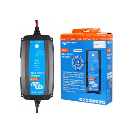 Victron Blue Smart IP65 24/8A 230V charger front view