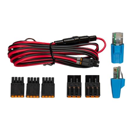 Victron GX Communication Centre with all included cables for seamless setup, remote monitoring, and intelligent battery management.