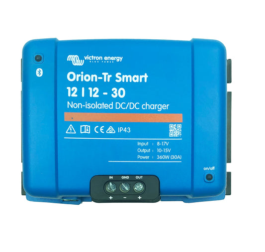 Victron Orion-Tr Smart 12/12-30A (360W) Non-isolated DC-DC charger