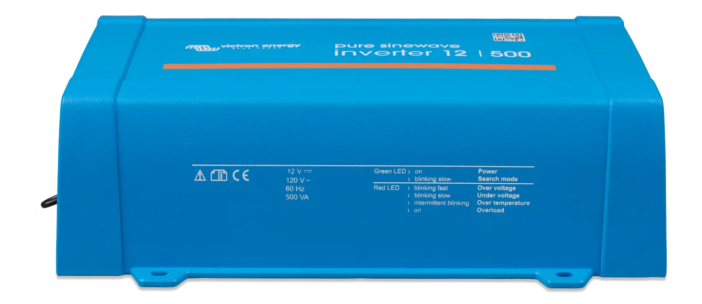 Victron Pure Sinewave Phoenix Inverter 12/500 230V angled view