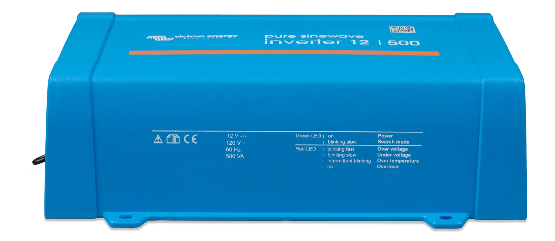 Victron Pure Sinewave Phoenix Inverter 12/500 230V angled view