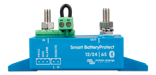 Victron Smart Battery Protect 12/24V-65A electronic battery protection device with Bluetooth connectivity