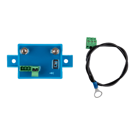 Close-up of Victron Smart Battery Protect 12/24V-65A showing input and output terminals
