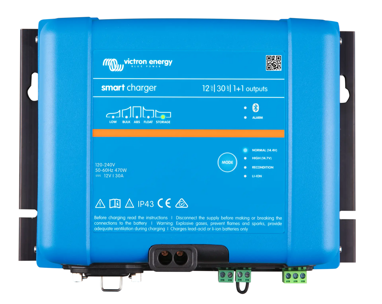Victron Phoenix Smart IP43 Charger 12/30(1+1) 230V battery charge