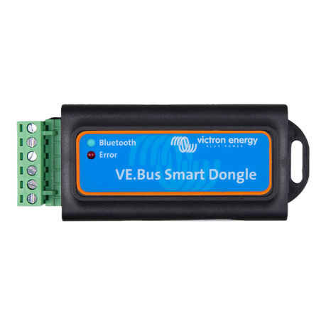 Front view of VE.Bus Smart Dongle for Victron inverter/chargers with Bluetooth connectivity