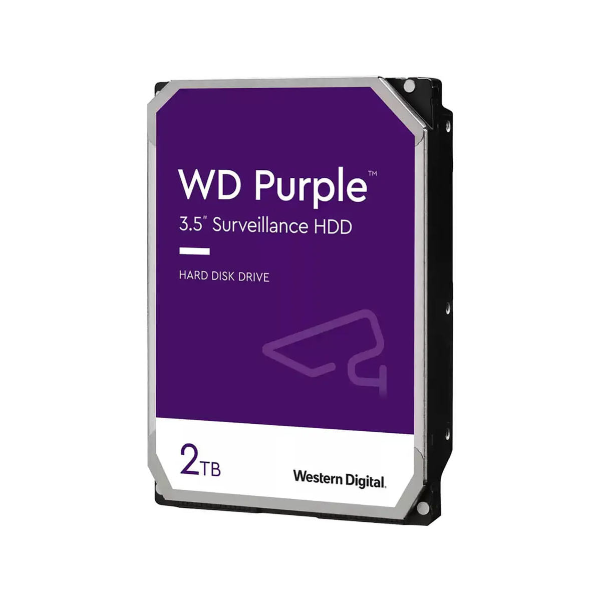 WD Purple 2TB 3.5-inch SATA internal hard drive for surveillance DVR NVR systems