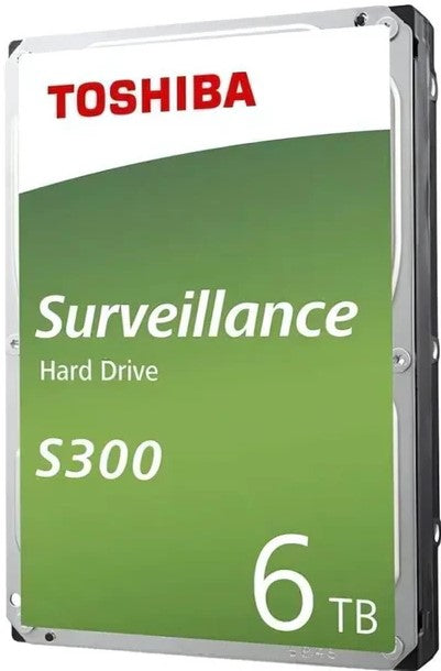 Toshiba S300 6TB 3.5-inch Surveillance Hard Drive - product view 1