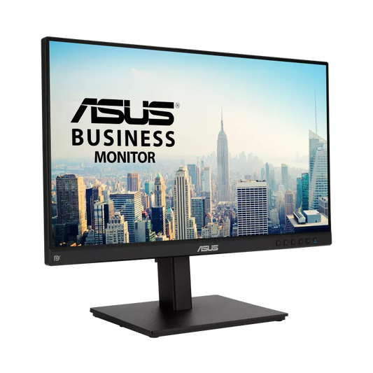 ASUS BE24ECSBT touch monitor with ergonomic height-adjustable stand
