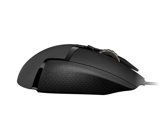 Logitech G502 HERO Gaming Mouse with HERO 25K sensor and programmable buttons in black