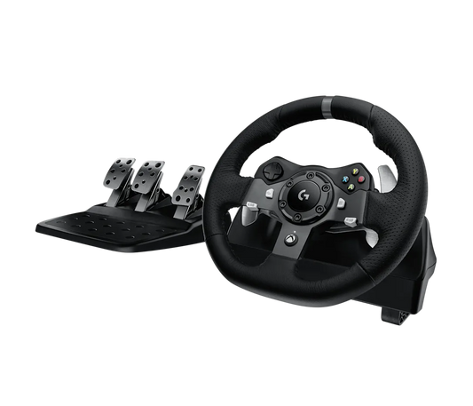 Logitech G29 Driving Force Racing Wheel for PlayStation 4, PlayStation 3, and PC featuring realistic force feedback, stainless steel paddle shifters, and responsive pedals for an immersive racing experience.