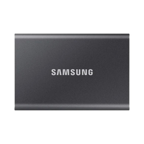 Samsung T7 4TB Titan Grey USB portable solid-state drive – product view
