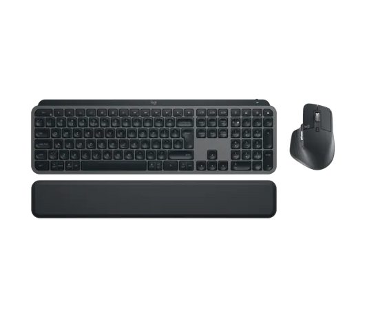 Logitech MX Keys S Performance Combo in graphite with wireless MX Keys S keyboard and MX Master 3S mouse