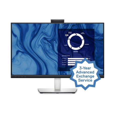 Dell C2423H 23.8" | 1920x1080 @60Hz |FHD IPS LED Video Conferencing Monitor