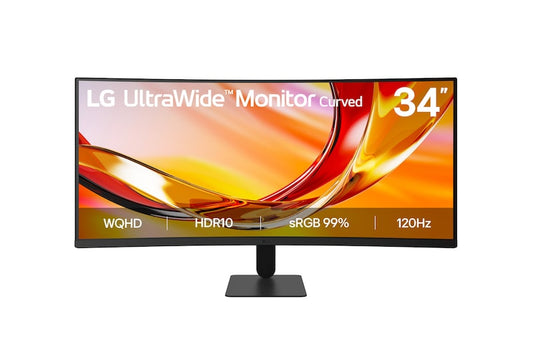LG 34U601B-B 34-inch WQHD curved UltraWide monitor - view 2
