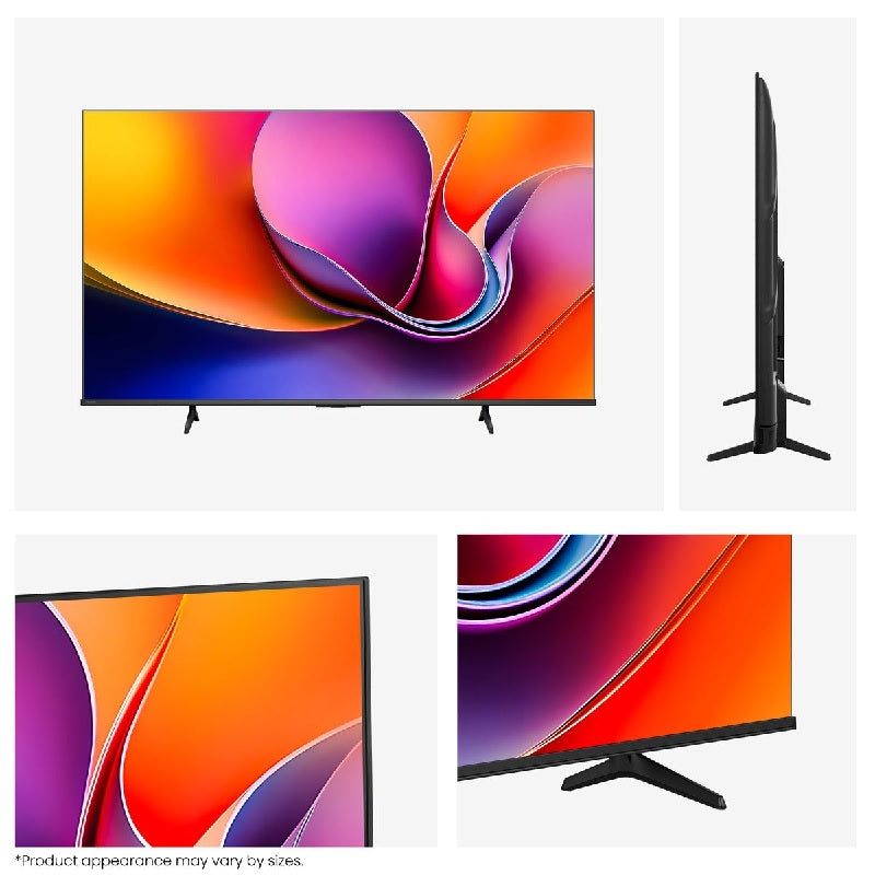 Hisense LEDN55A6Q 55 inch UHD 4K Smart TV with 60Hz refresh rate for home entertainment and streaming