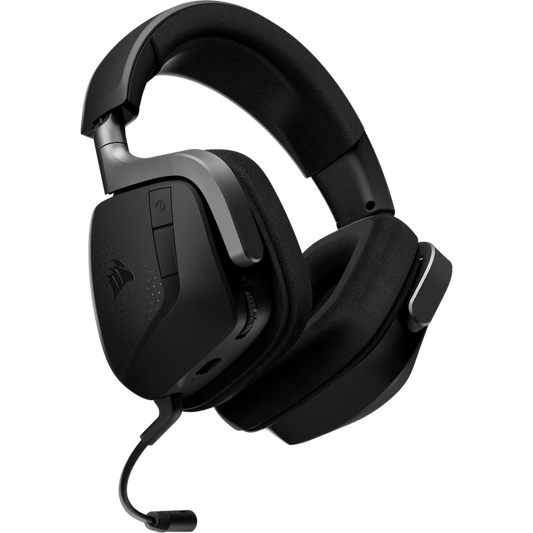 Corsair VOID v2 MAX wireless gaming headset carbon black RGB headphones with microphone