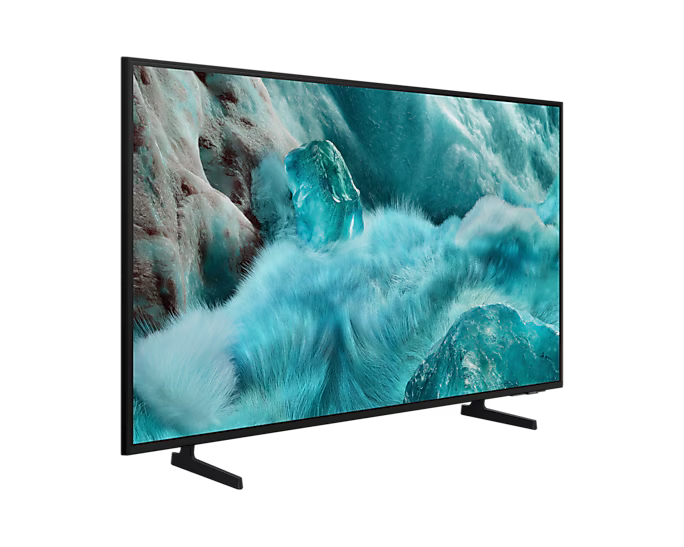 Samsung QA55Q7F 55-inch QLED 4K AI Smart TV with Quantum Dot display and slim bezel design