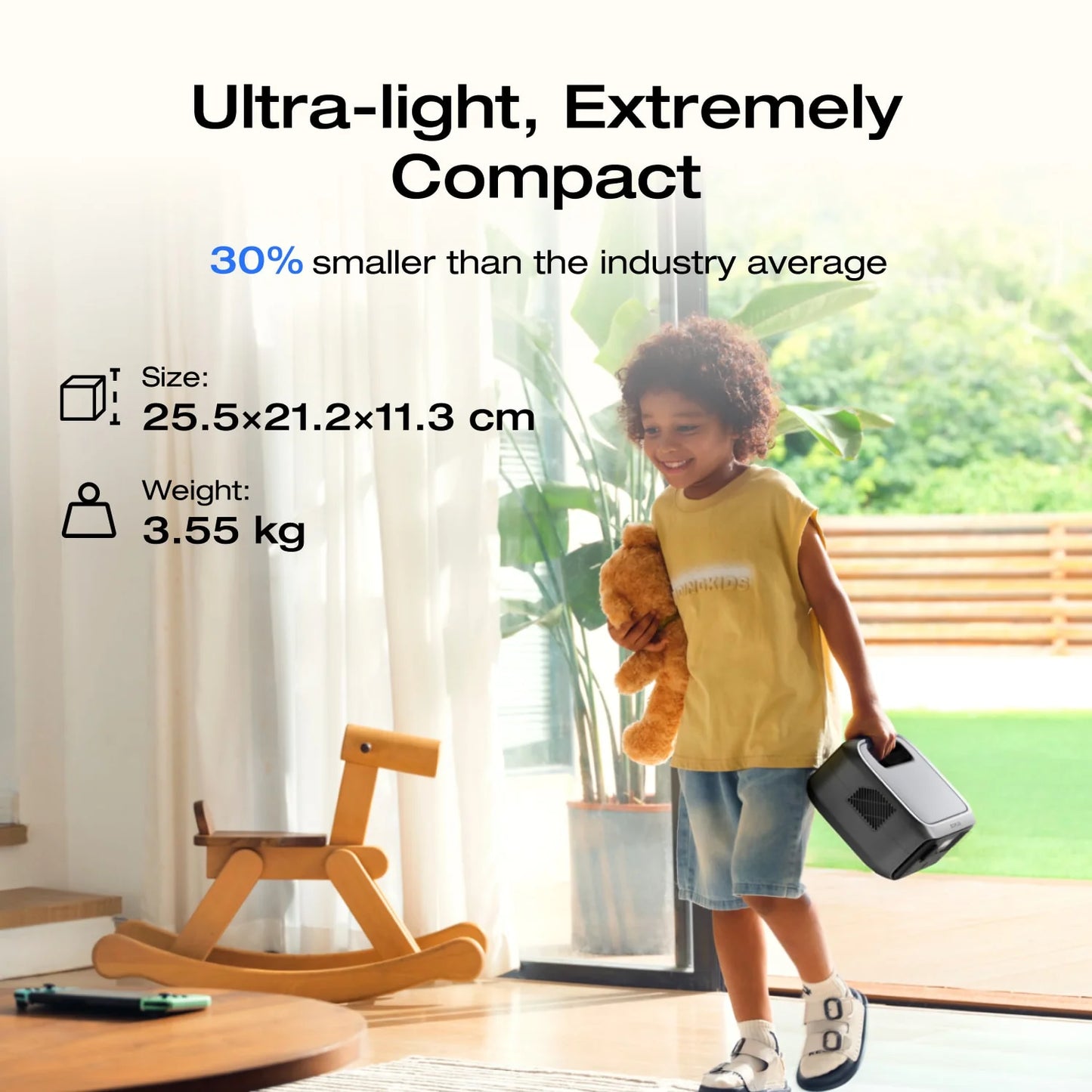 EcoFlow RIVER 3 UPS portable power station 245Wh battery 300W output 110W MPPT solar input 10ms UPS with SA socket for load shedding and backup power