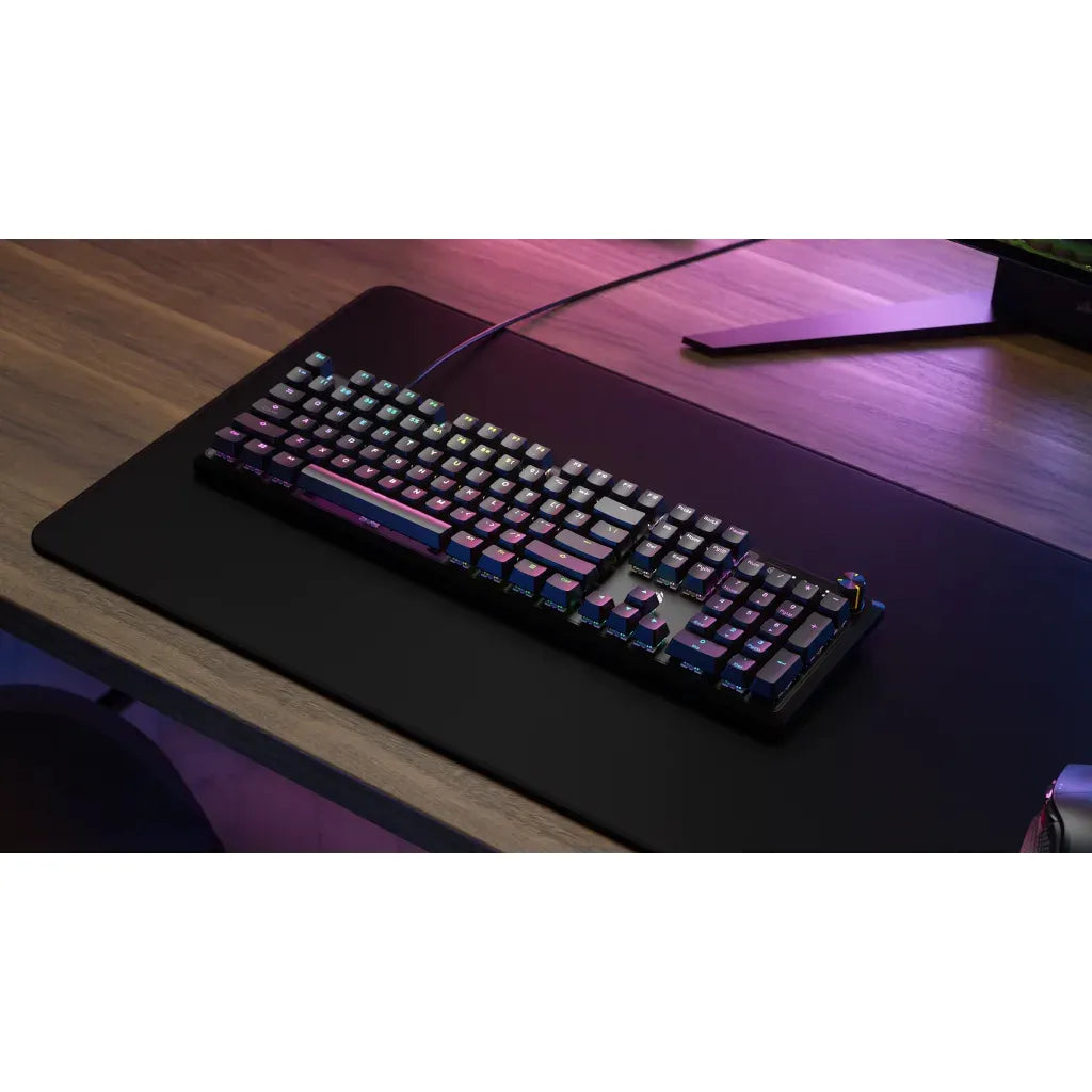 Corsair K70 CORE RGB mechanical gaming keyboard black wired gaming keyboard with customizable RGB lighting