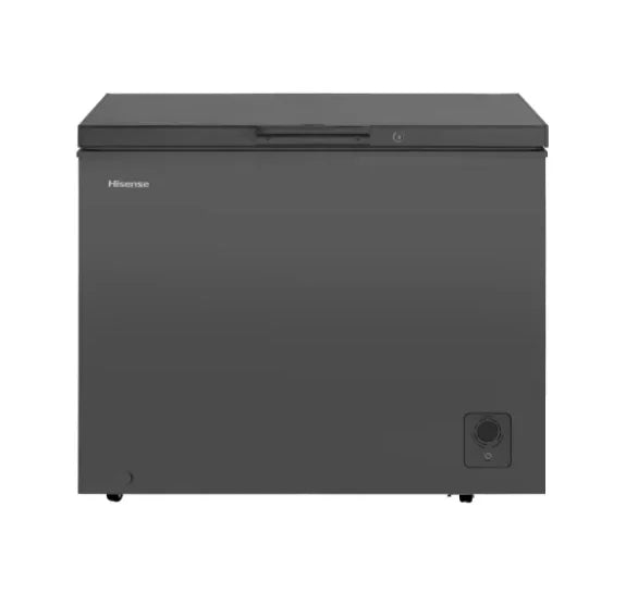 Hisense H320CFS 245L metallic silver convertible chest freezer - view 1