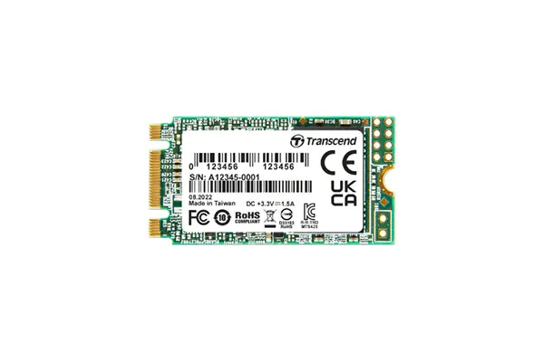 Transcend MTS425S 250GB M.2 2242 SATA SSD - product view 1