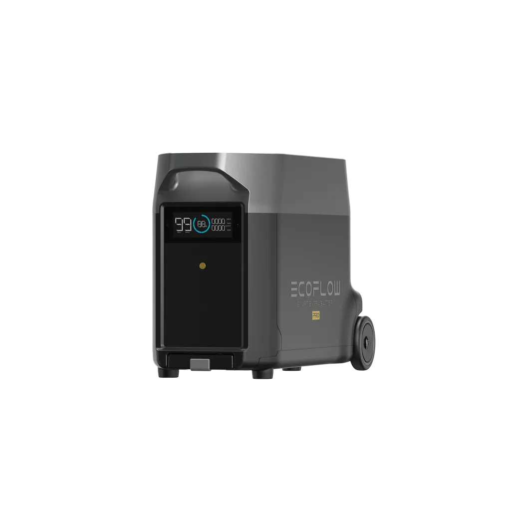 EcoFlow DELTA Pro extended battery 3.6kWh LiFePO4 portable power expansion for home backup and off-grid energy systems