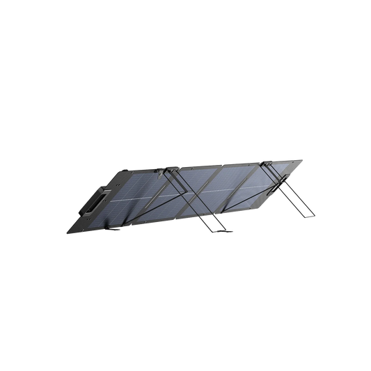 EcoFlow 110W Lightweight Portable Solar Panel foldable solar charger for EcoFlow power stations camping RVs caravans off-grid and load shedding backup