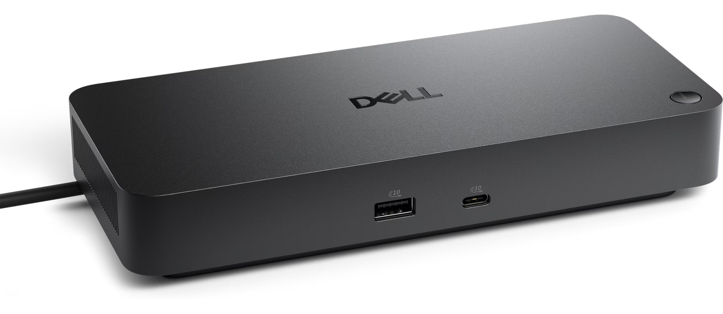 Dell Pro Dock WD25 USB-C docking station with 100W power delivery multi-display support 2.5Gb Ethernet and USB ports for laptop workstations